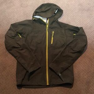 Stoic Vaporshell Raincoat Men's M Dark Green